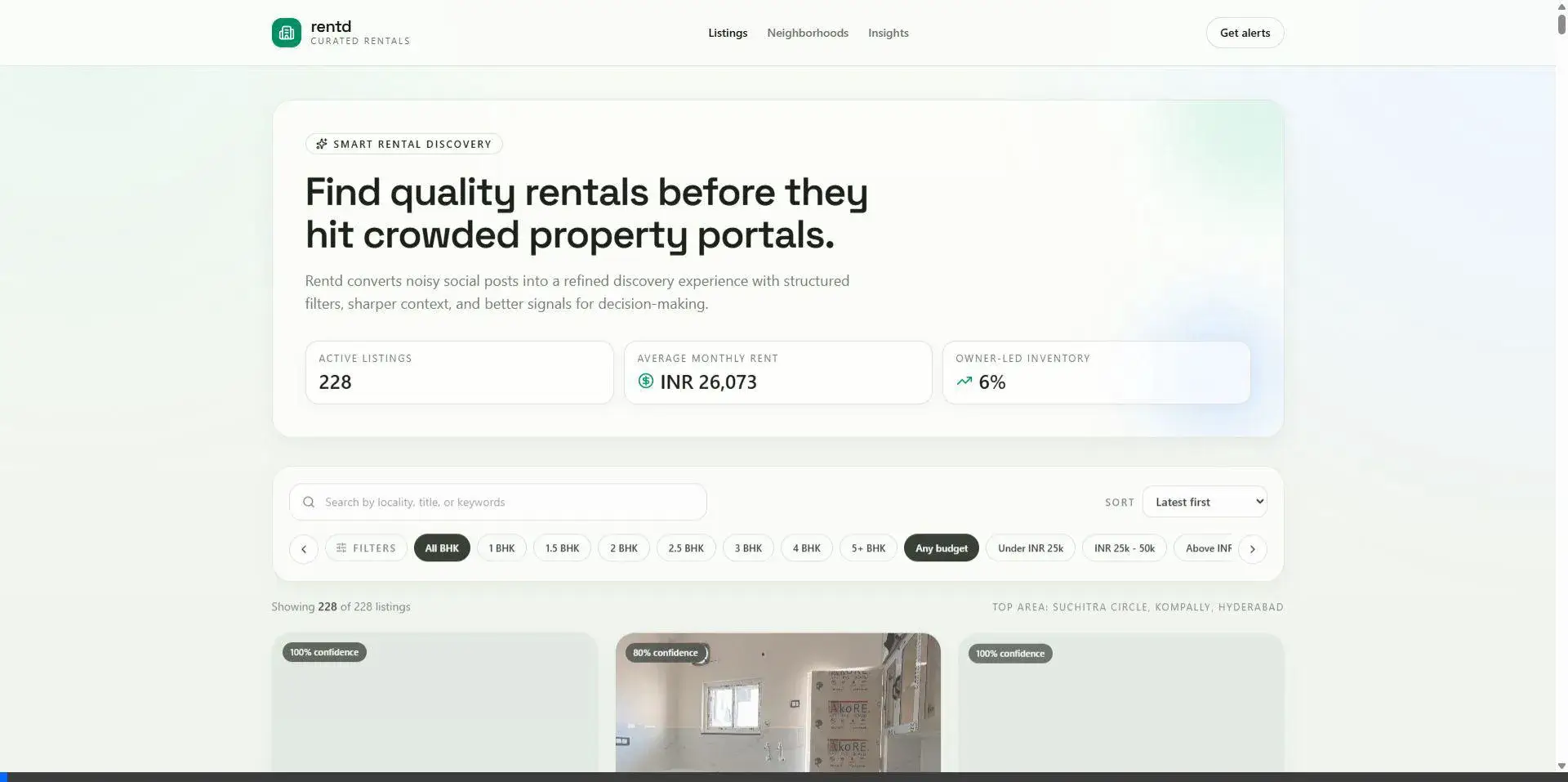 Rentd | Curated Urban Rentals image 2