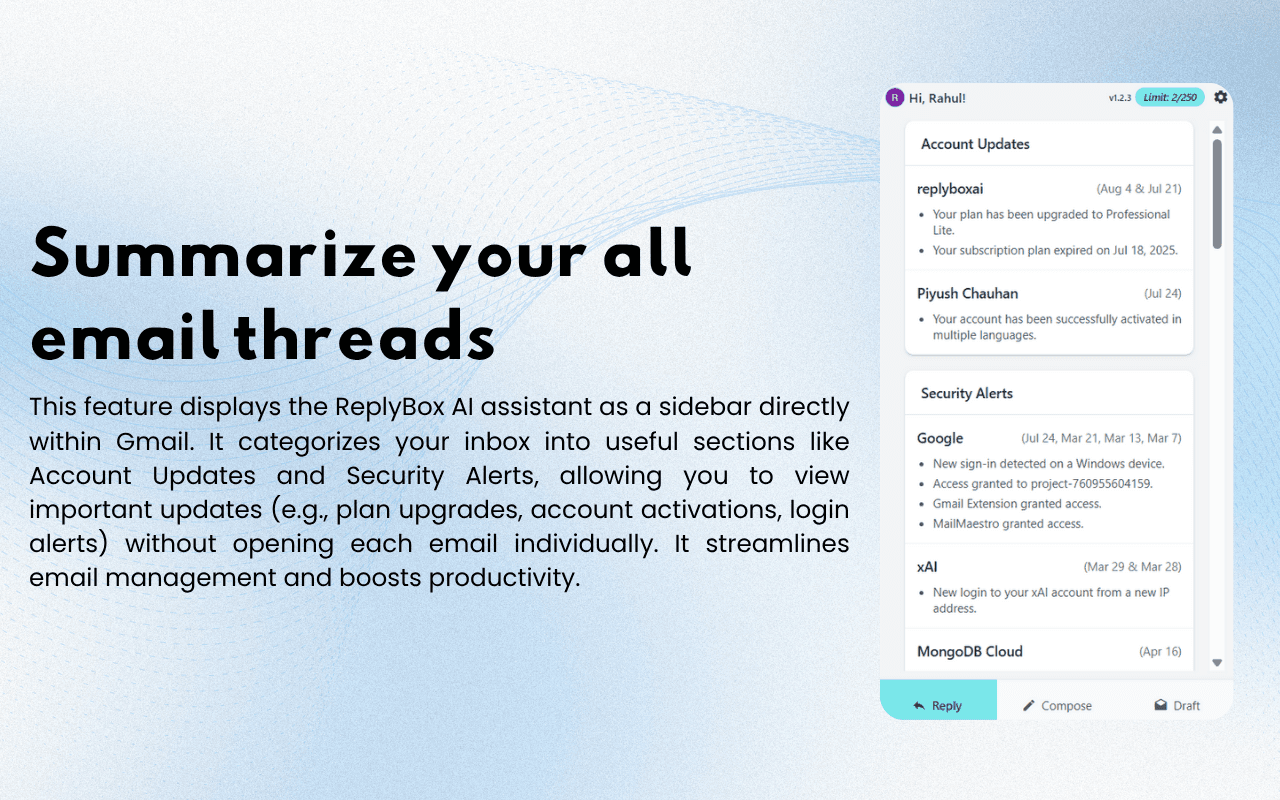 Replybox – AI Email Reply for Gmail & Outlook image 4