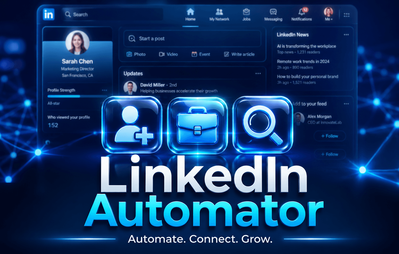 LinkedIn Automator image 1