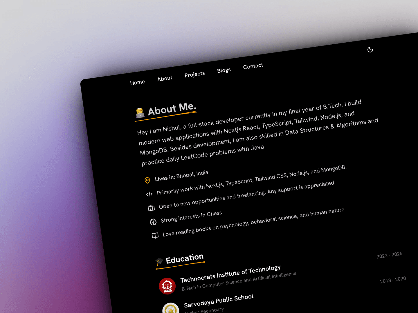 Personal Portfolio image 2