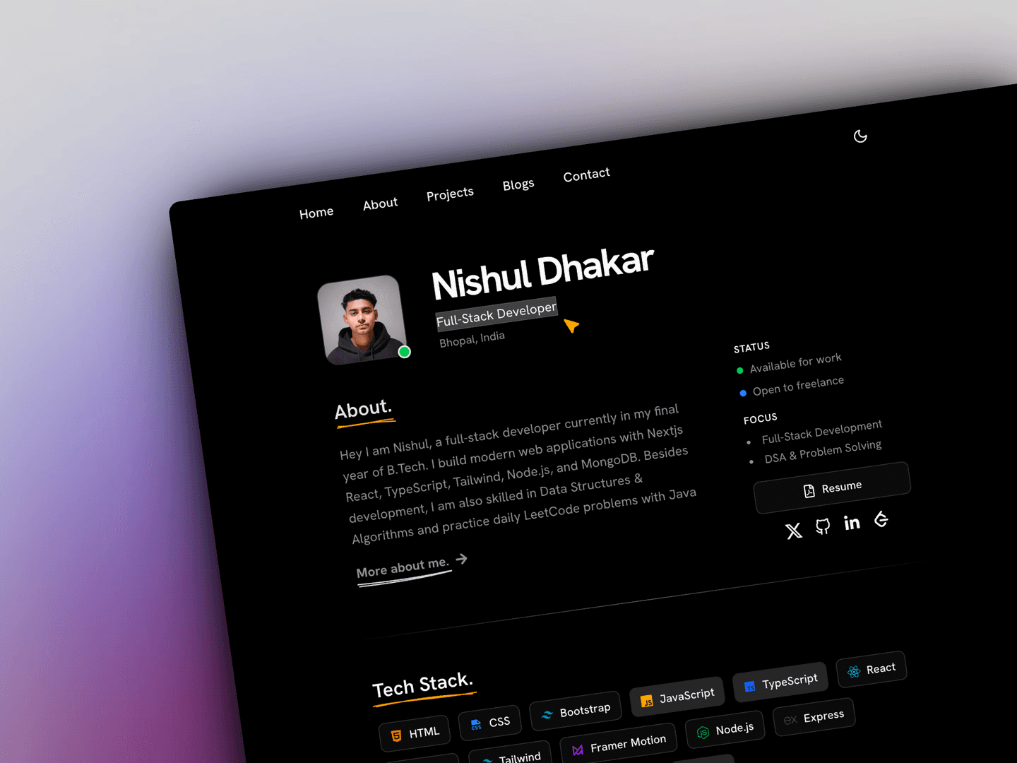 Personal Portfolio image 1