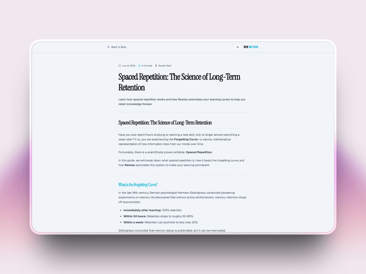 Rewise — Spaced Repetition TodoStream image 3