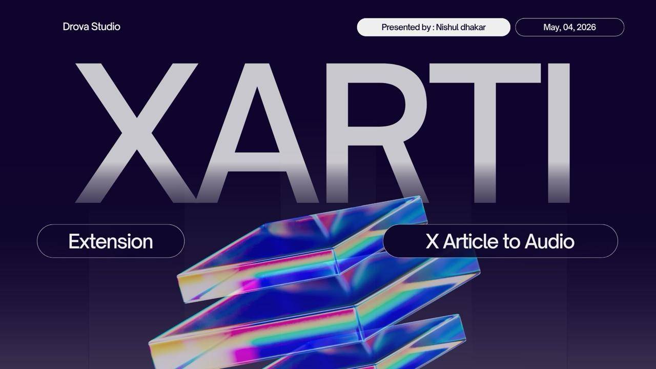 XARTI — X Article to Audio image 1