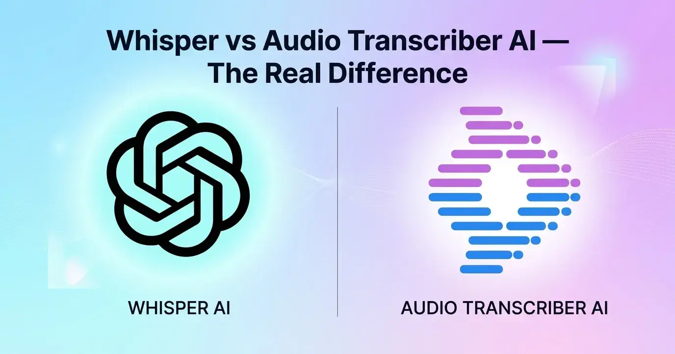 I Tested Whisper and Audio Transcriber AI