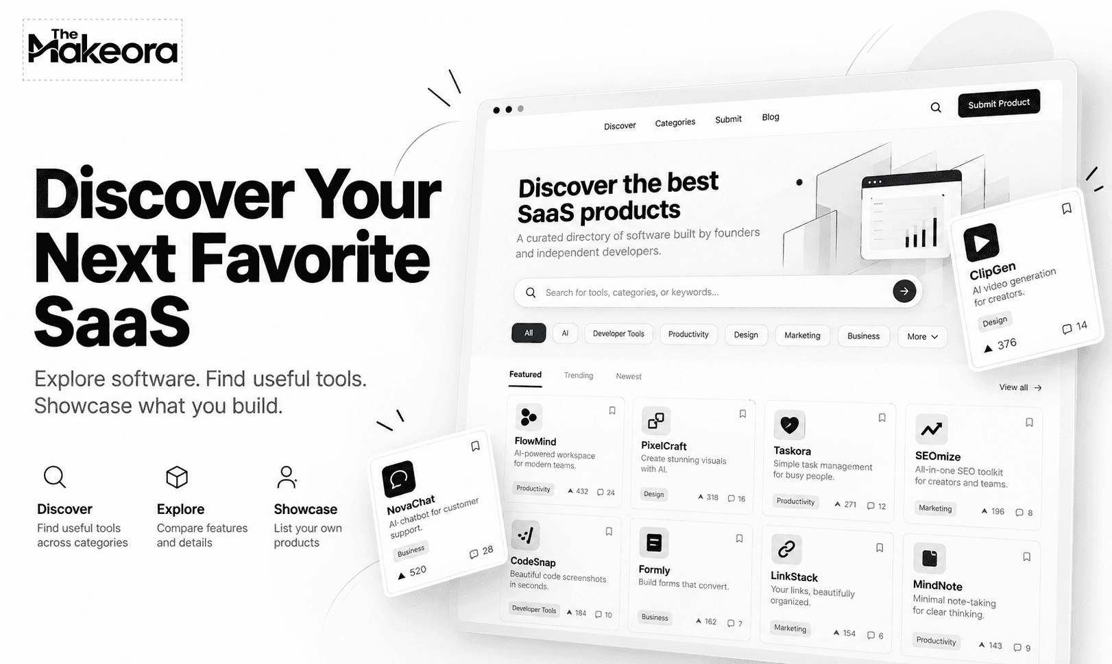 Makerora | Discover. Launch. Build in Public. image 1