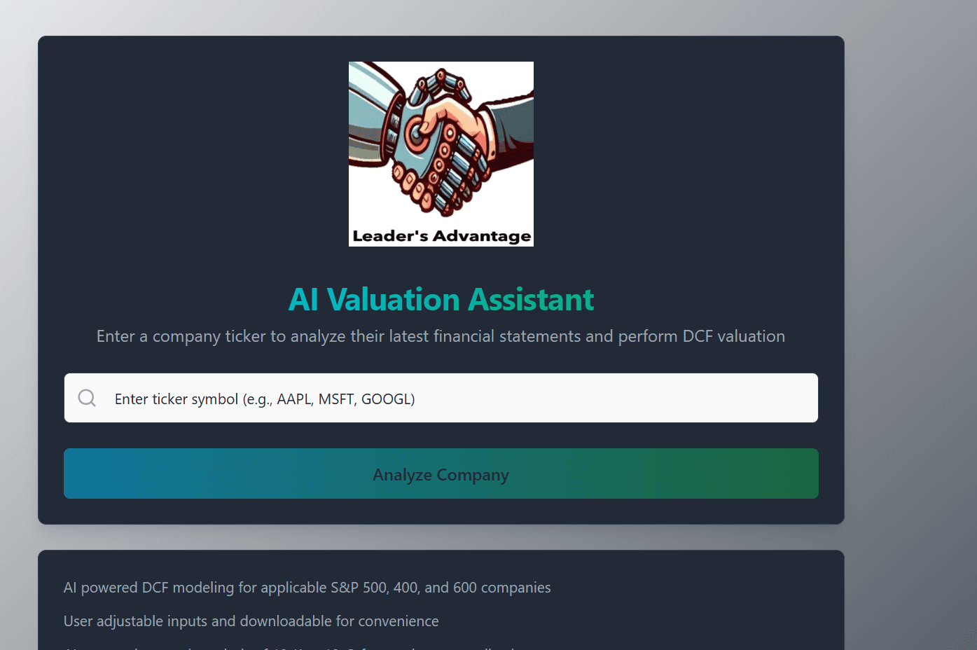 AI Valuation Assistant image 2