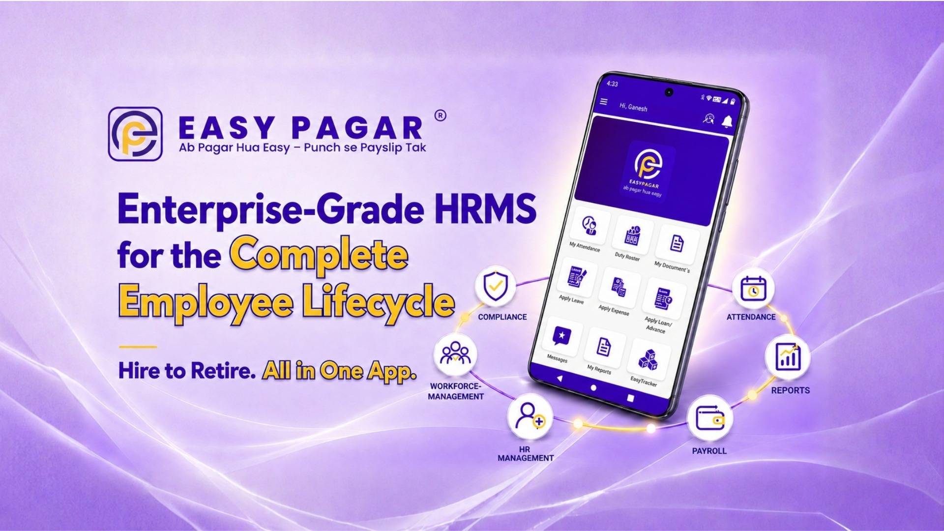 EasyPagar Enterprise HR & Payroll Software image 1