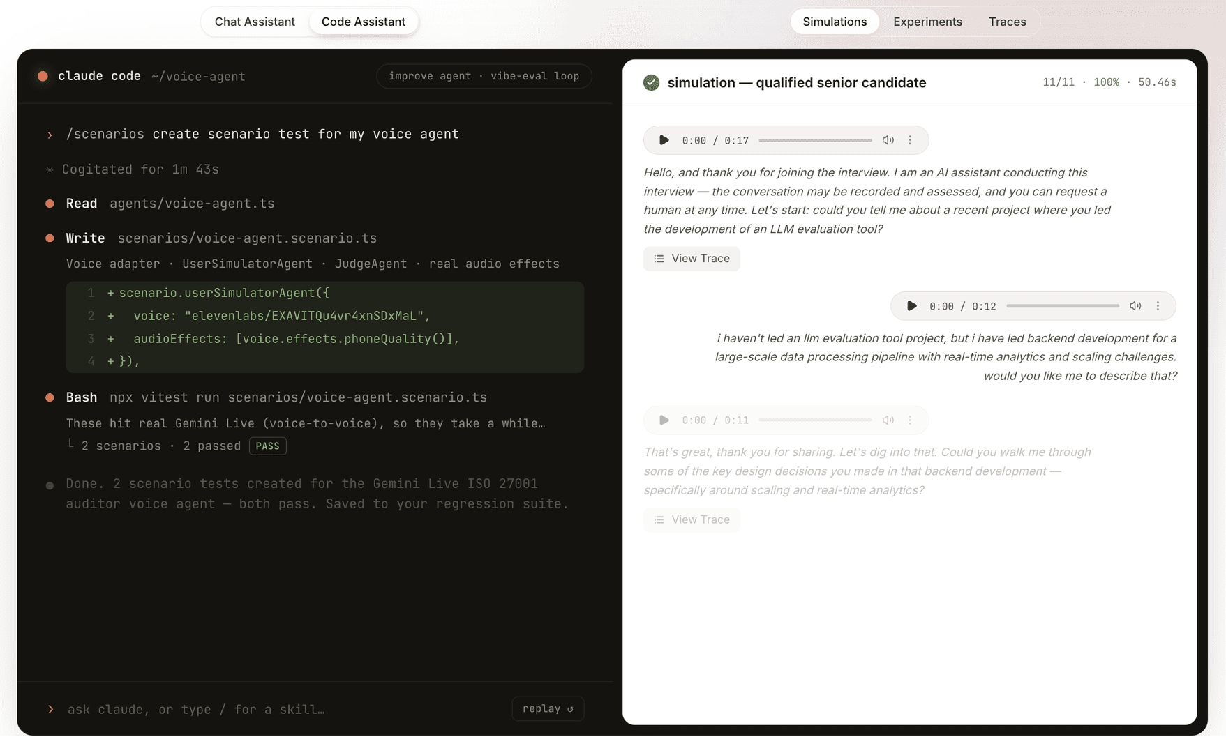 Evaluate, test, and observe your AI agents. image 3