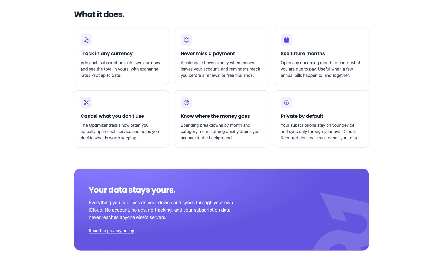 Recurred: Subscription Tracker image 3