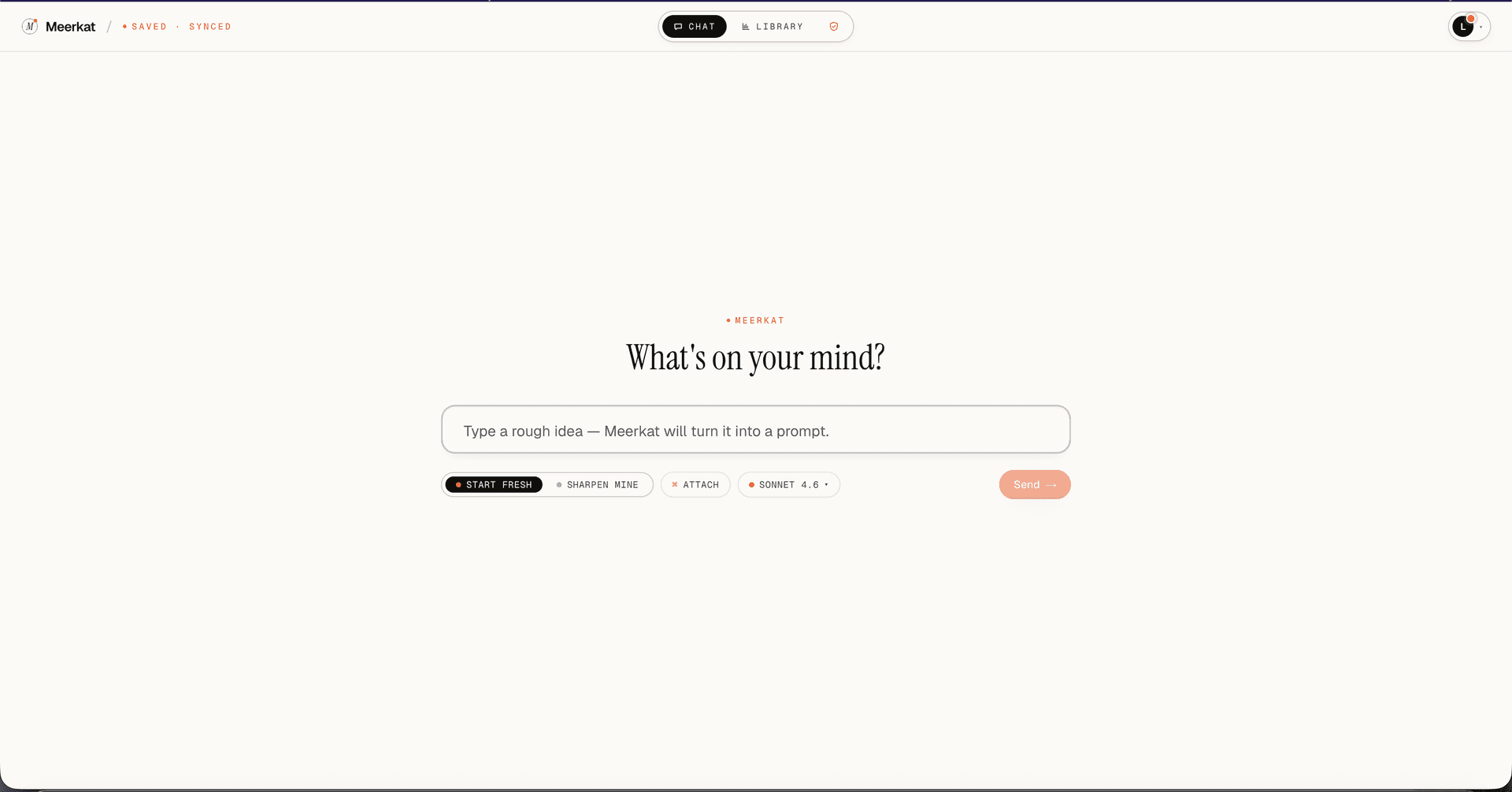 Meerkat — stop prompt engineering. image 2