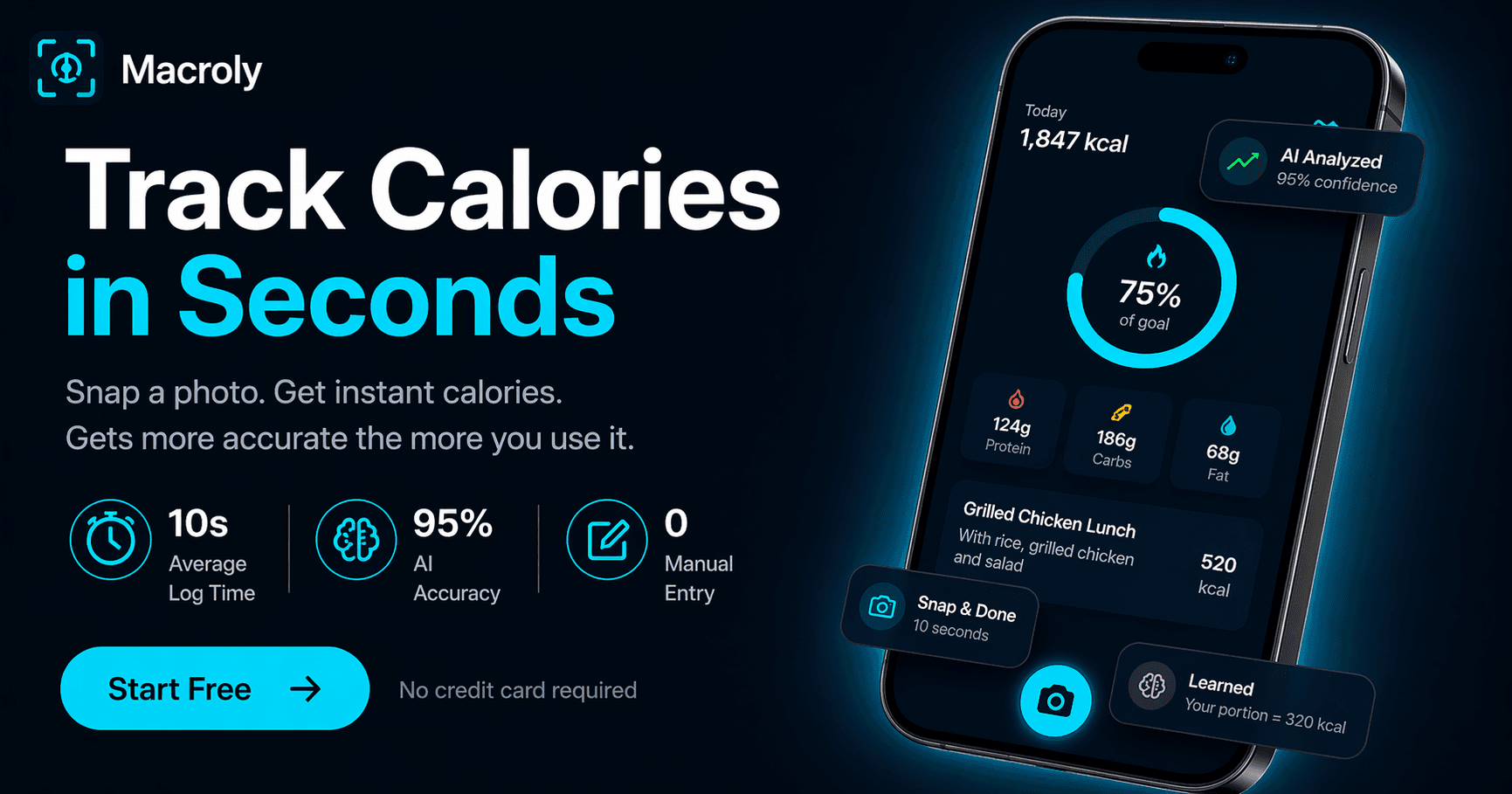 Macroly - Smart Calorie Tracking image 2