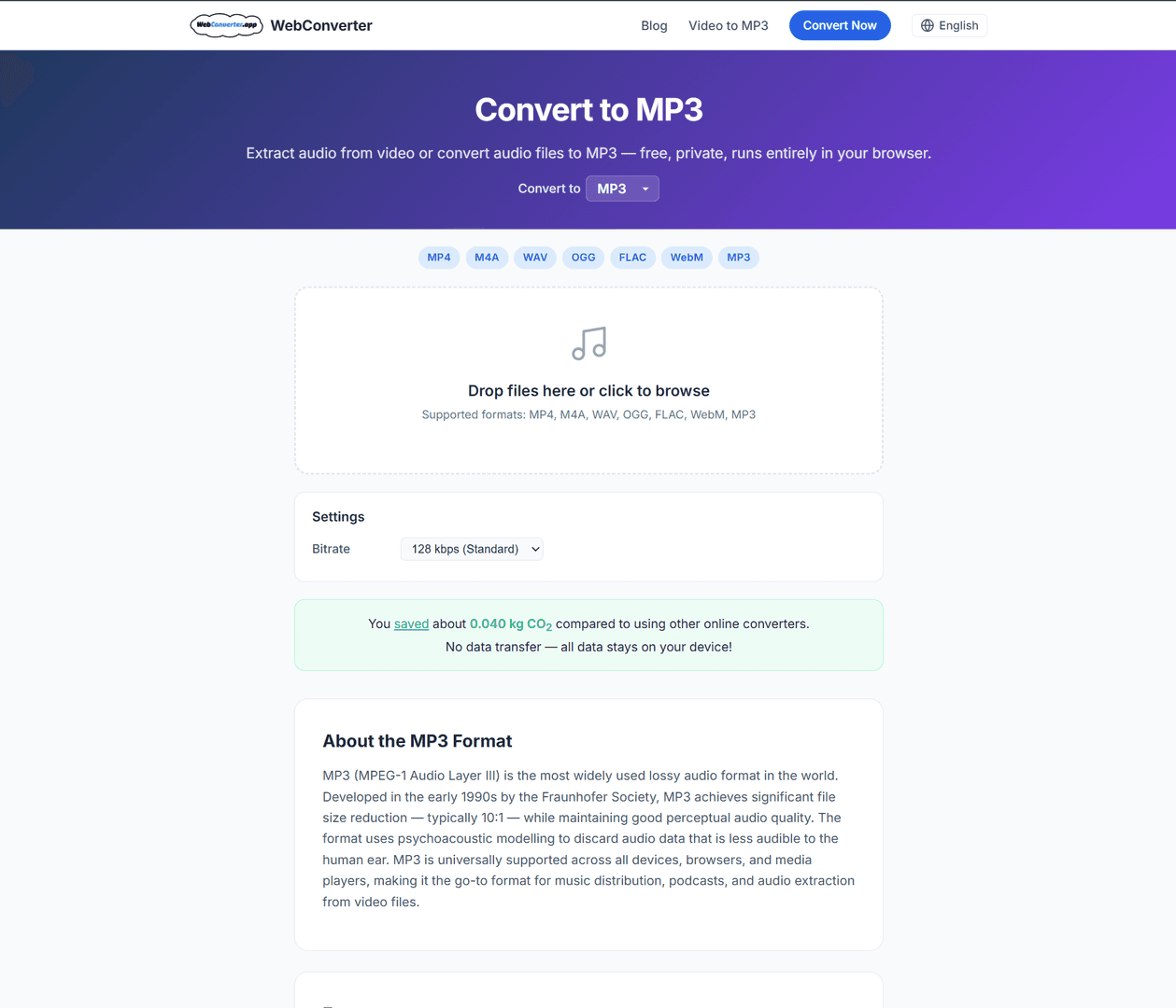 WebConverter - Client-side Online Converter image 1