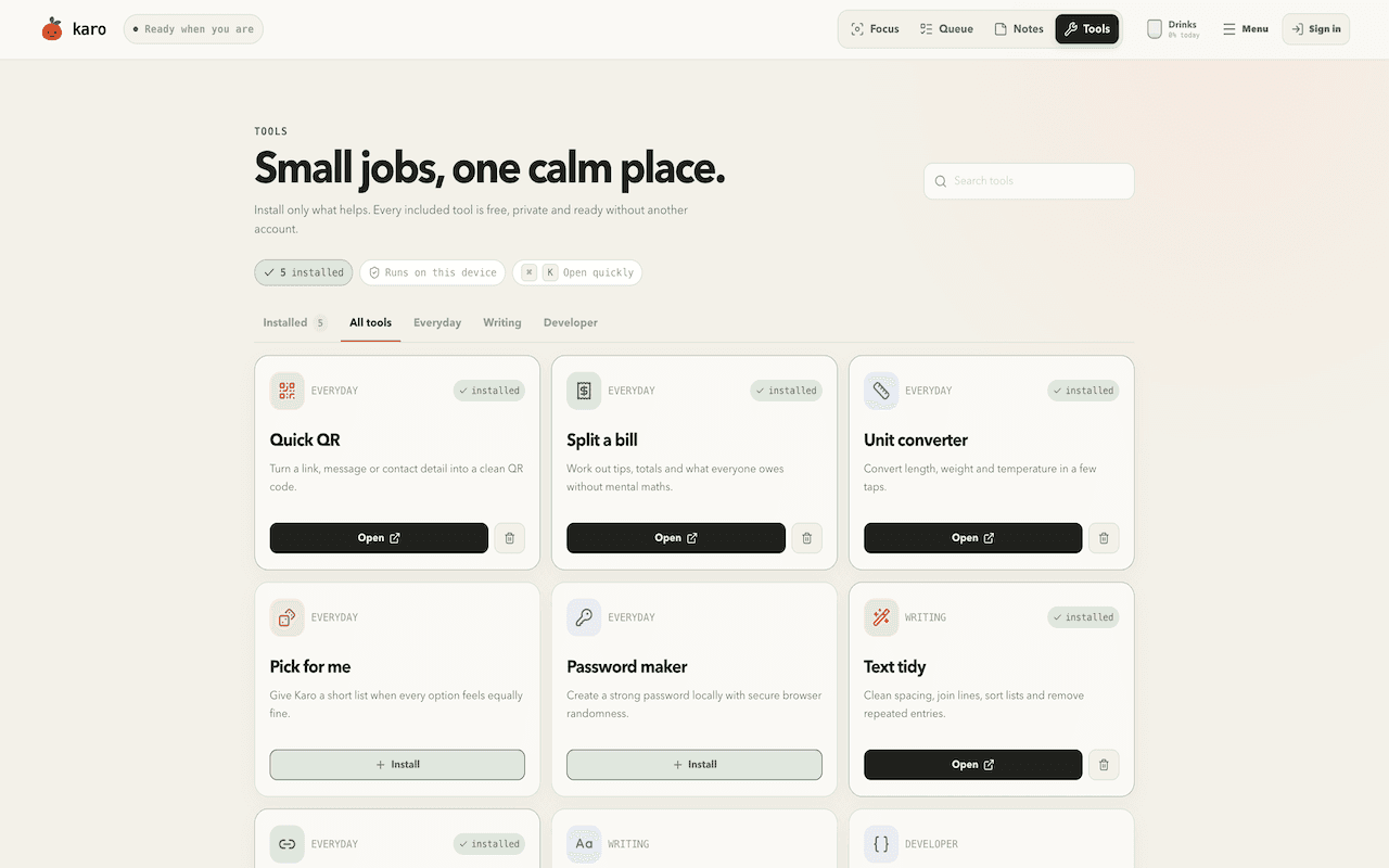 Karo - Focus on one task at a time image 1