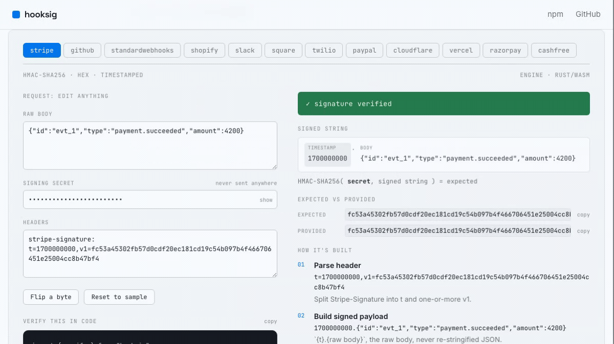 Sealed · provably-local dev tools image 5