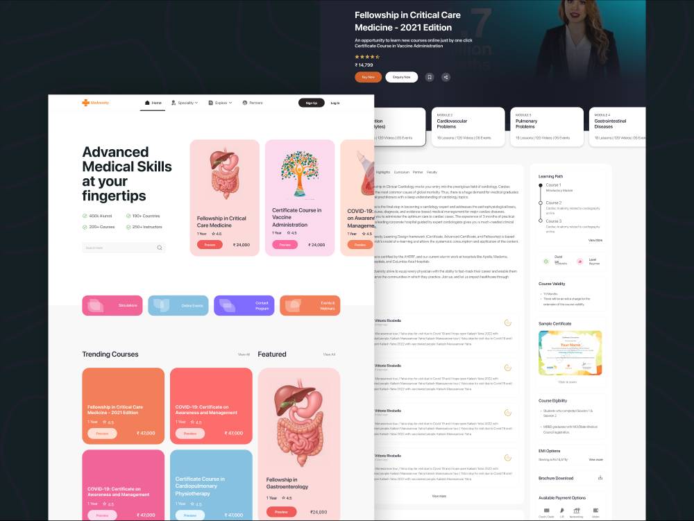 Medvarsity LMS Platform image 4