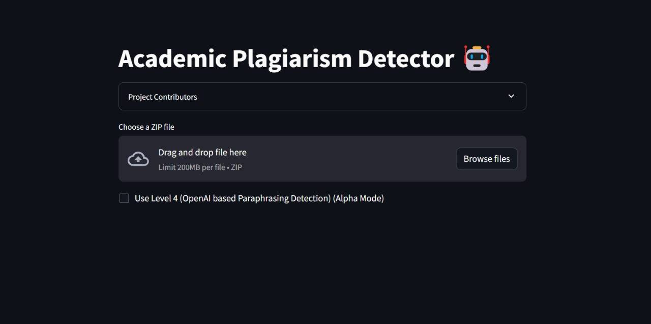Academic Plagiarism Detector: For Handwritten Assignments