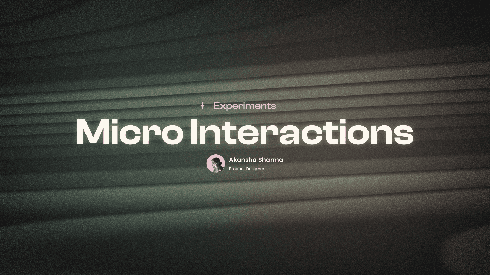 Micro Interaction