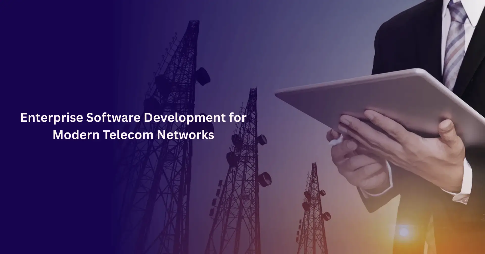 Enterprise Software Development for Modern Telecom Networks