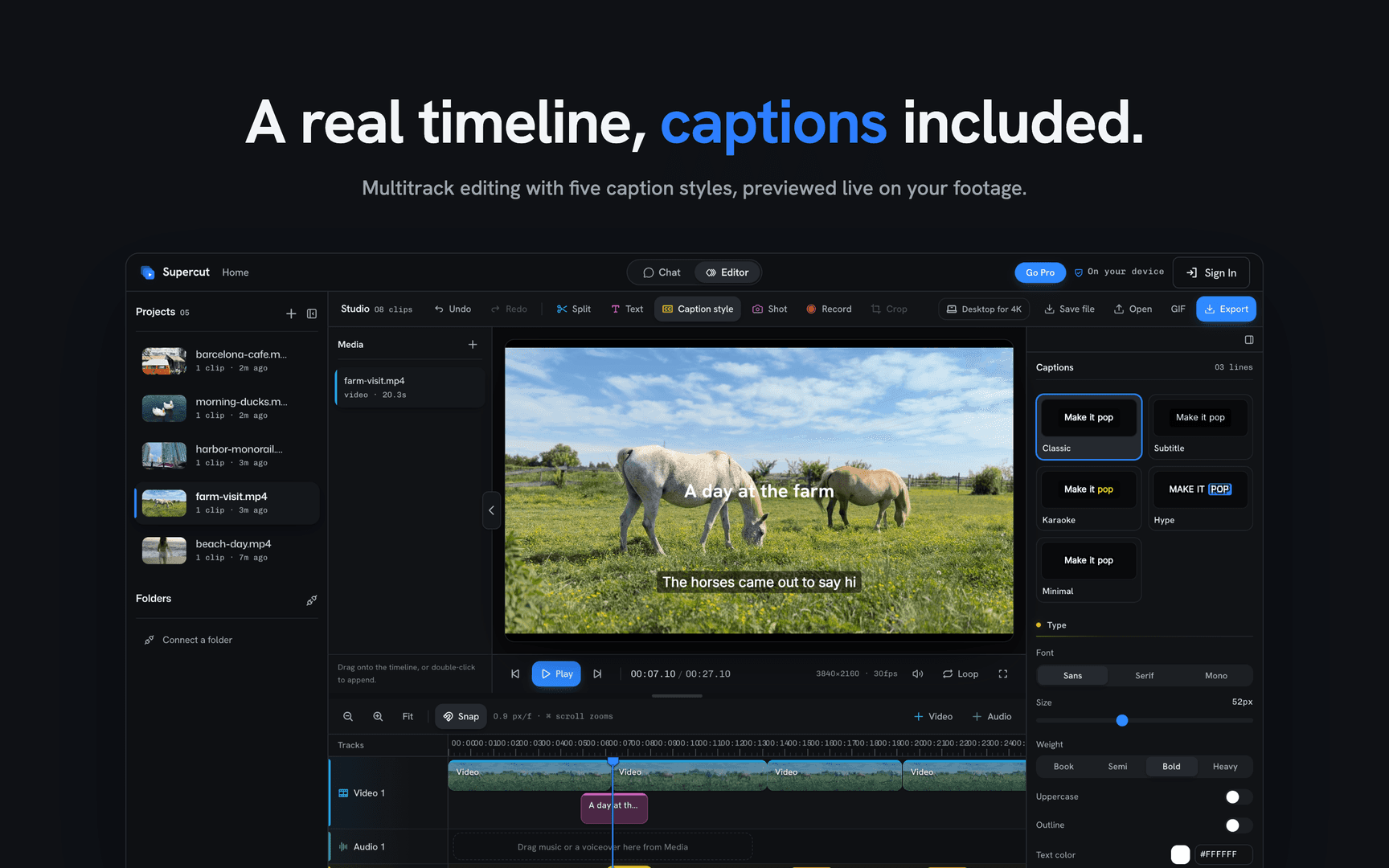 Supercut - AI Video Editor image 3