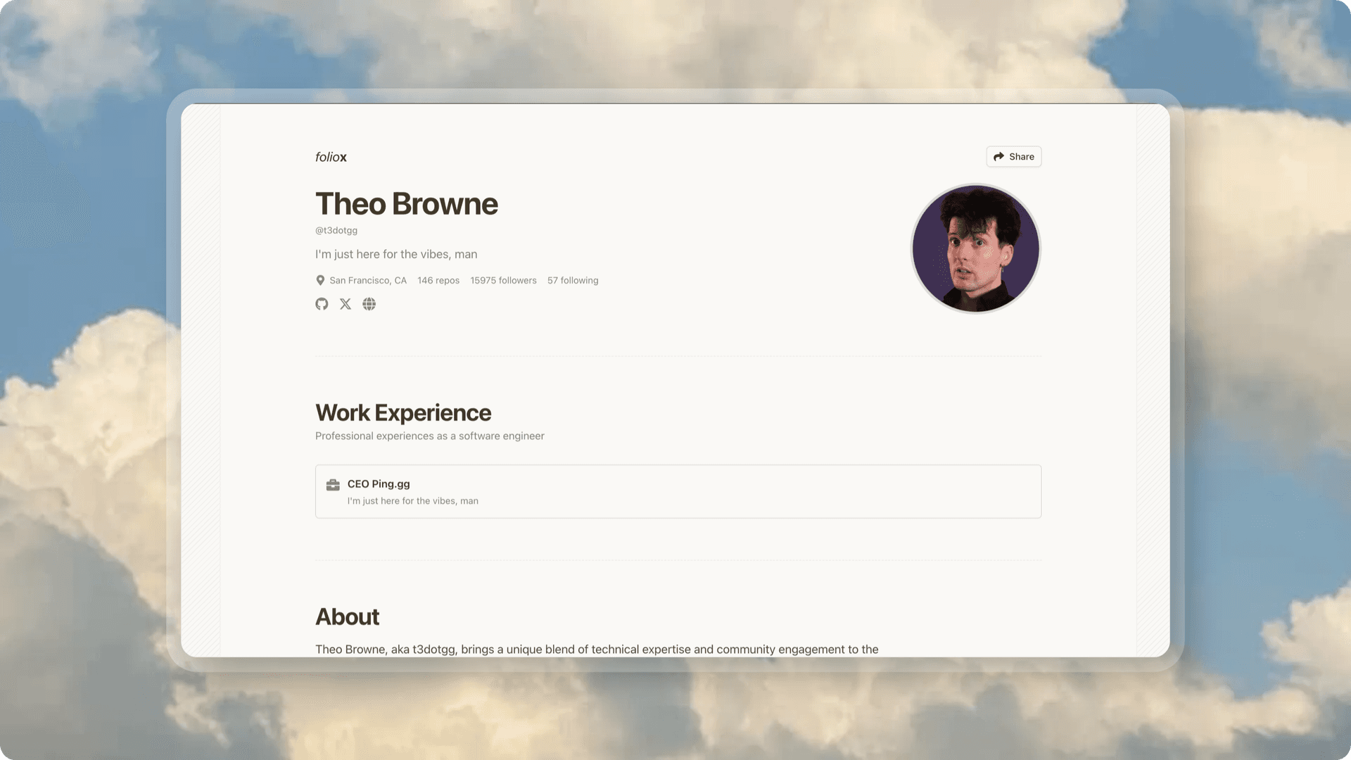 Foliox: AI-Powered Portfolio Generator image 2