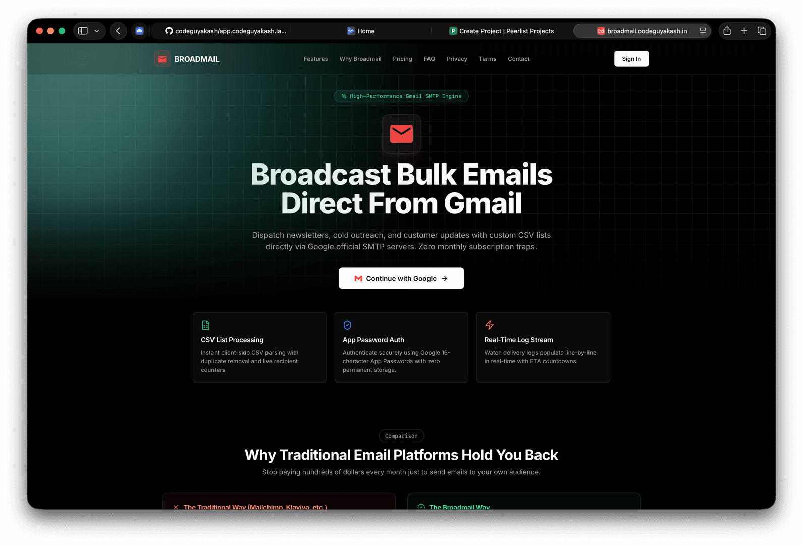 Broadmail Bulk Email Delivery image 1