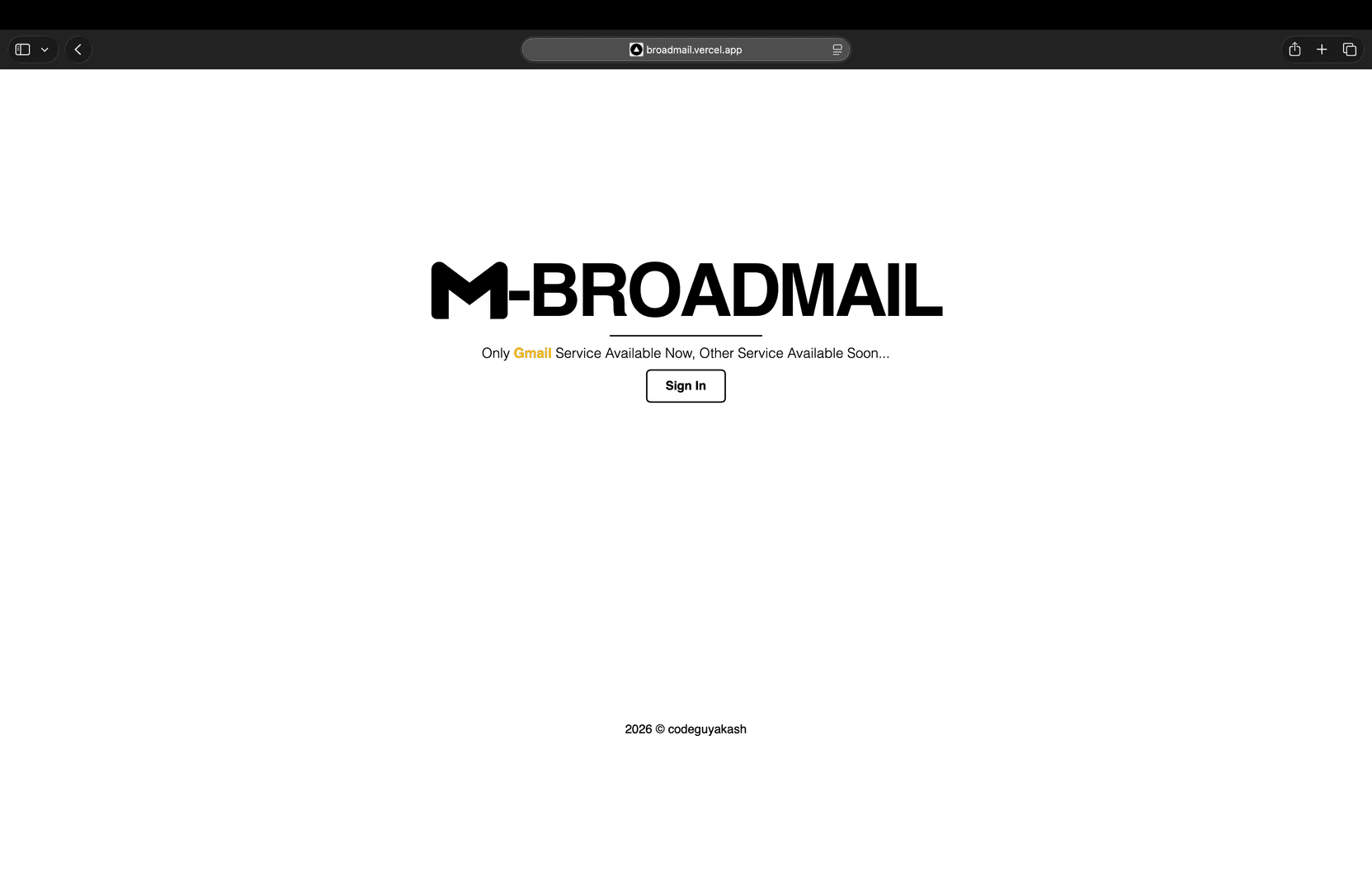 BroadMail
