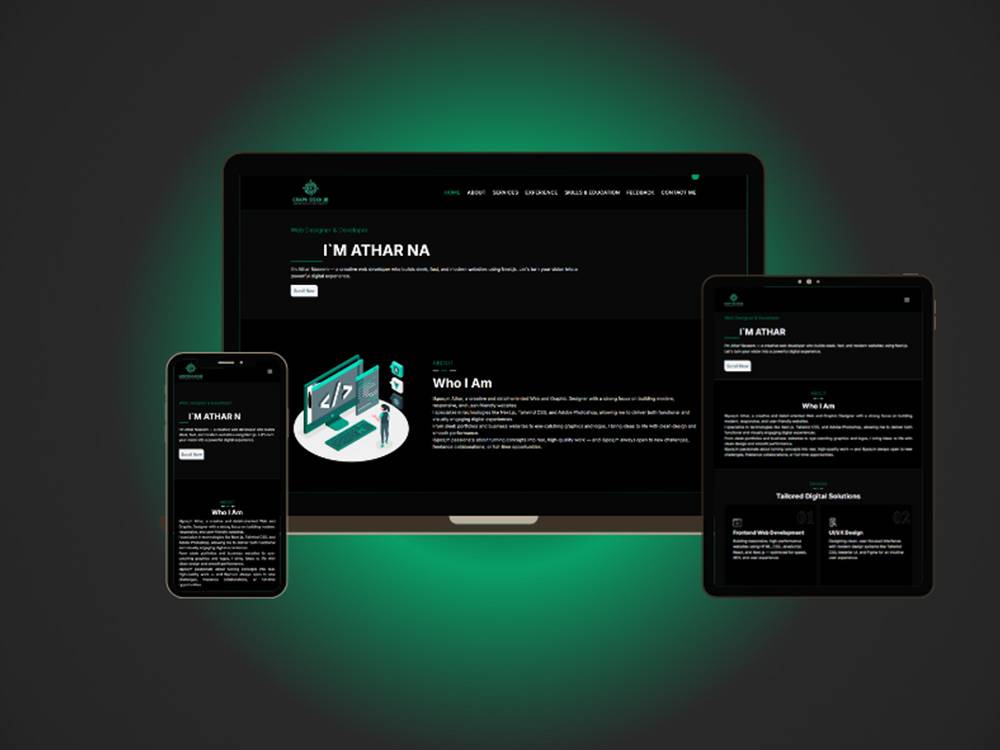 Athar Naseem — Developer Portfolio image 1