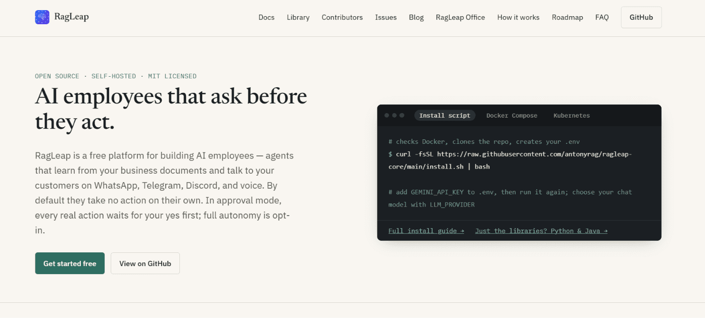 RagLeap Core image 1