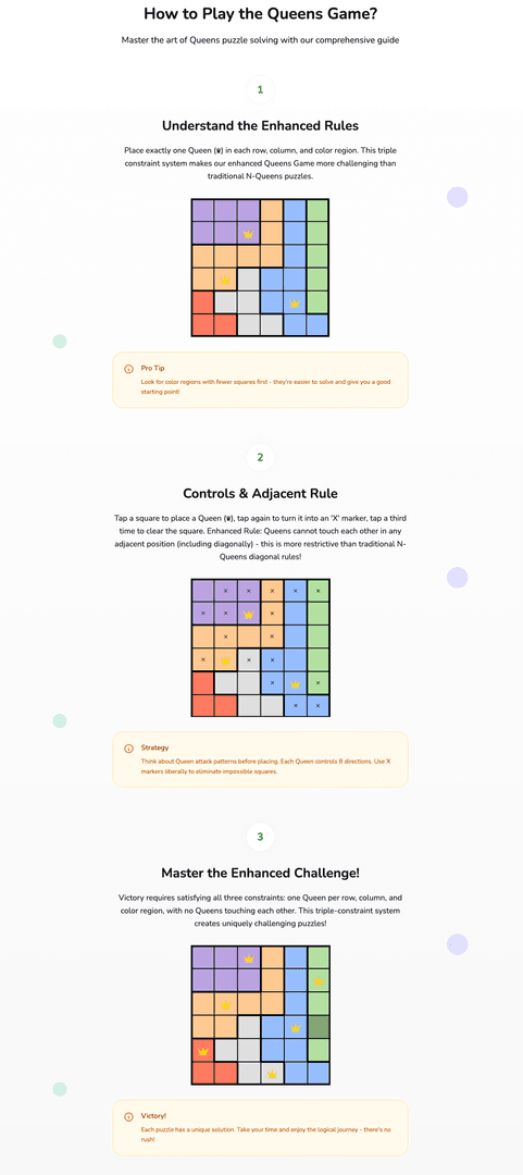 #1 Play Queens Game Online image 2