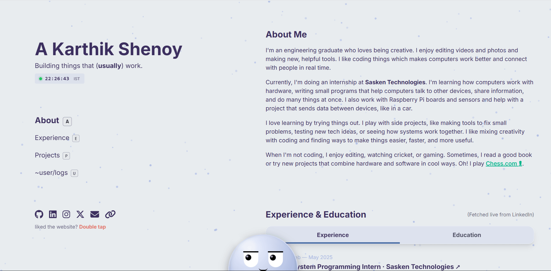 Kᝰʀтꜱ - Personal Portfolio image 2