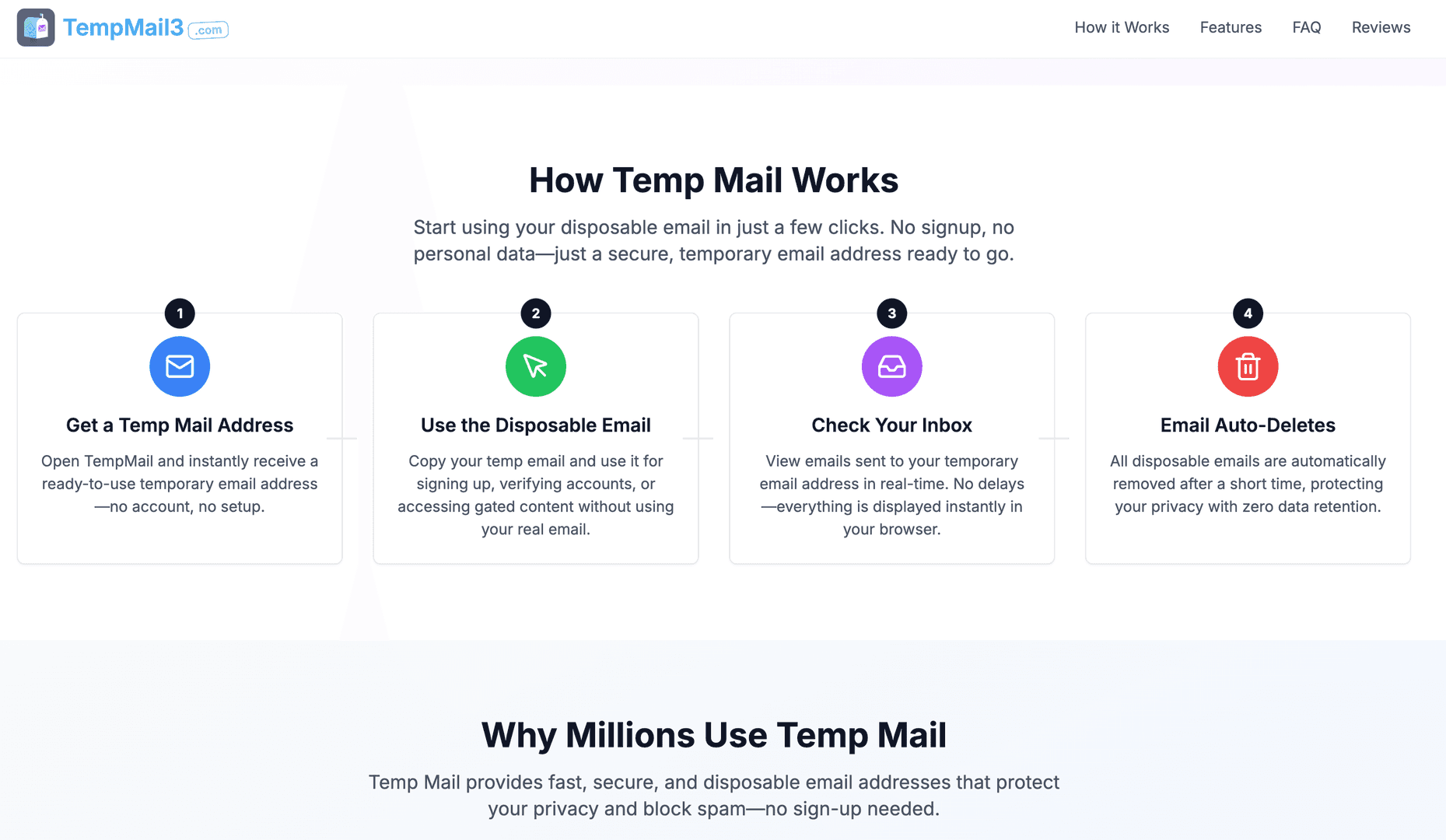 Free Temp Mail – Secure Disposable Email image 2