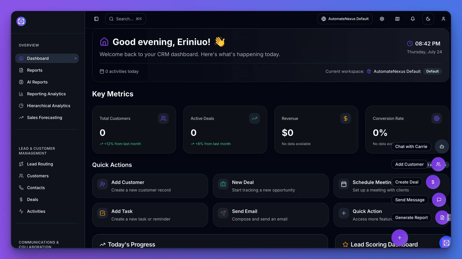 AutomateNexus CRM | Ai-Powered image 2
