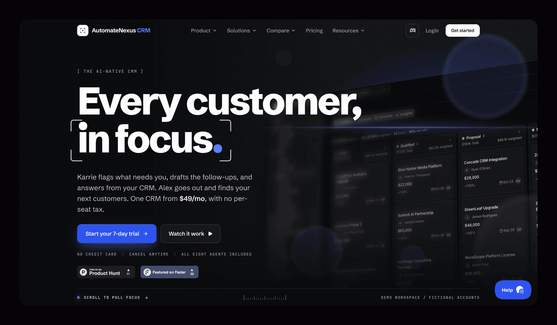 AI CRM Software With a Built-In AI Co-Pilot image 1