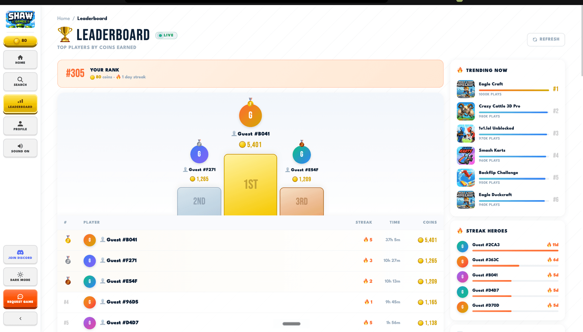 ShawGames —  Free Online Games image 3