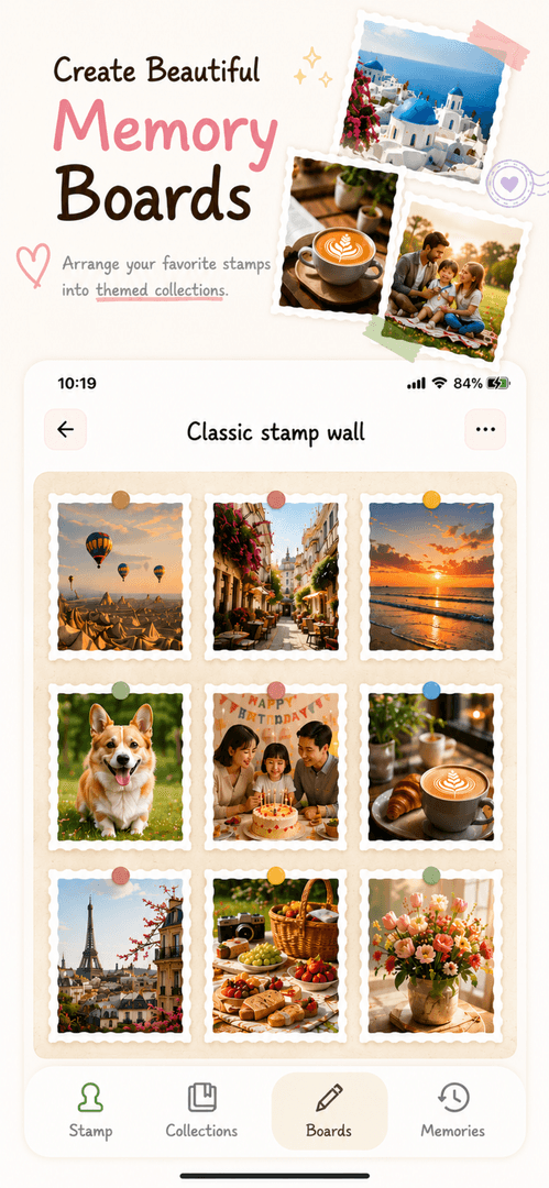 ‎StampNest: Photo Stamp Diary App - App Store image 1