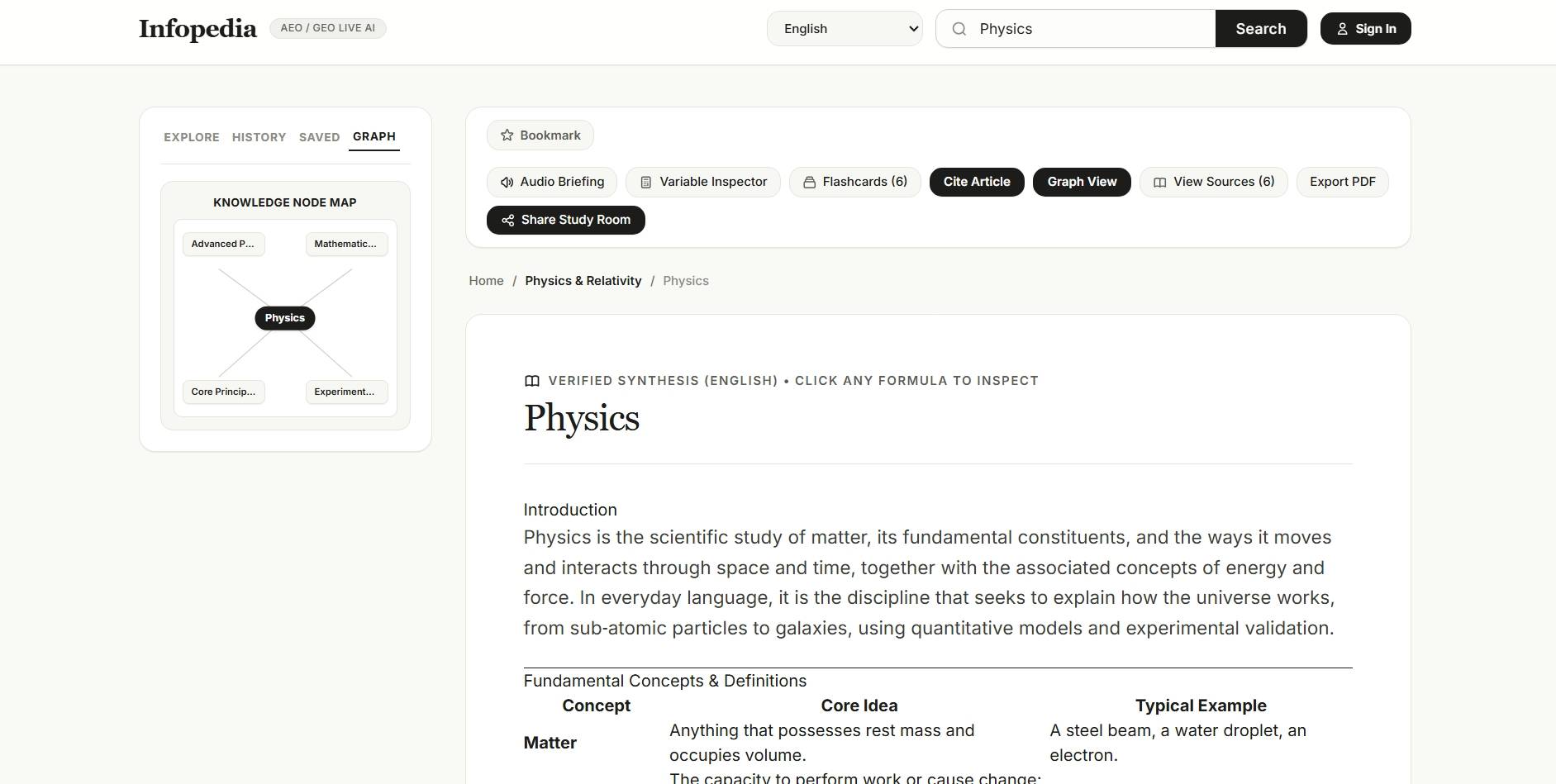 Infopedia | Instant Academic Intelligence image 3