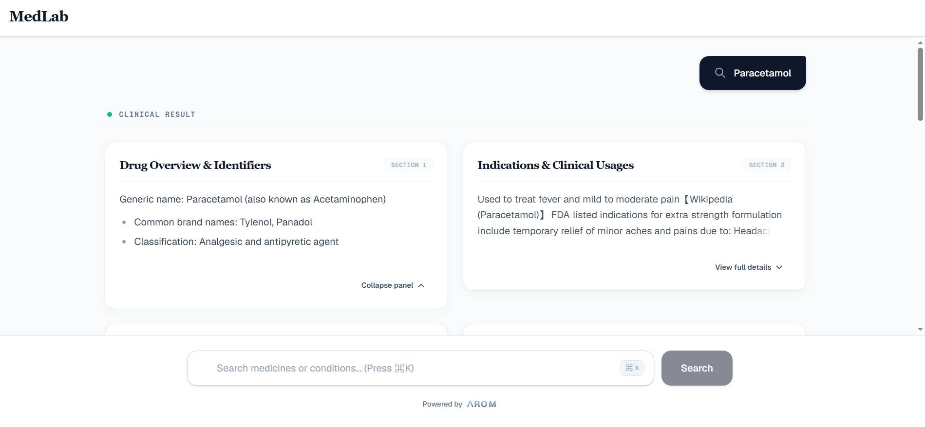 MedLab - Clinical Pharmacology Search Engine image 2