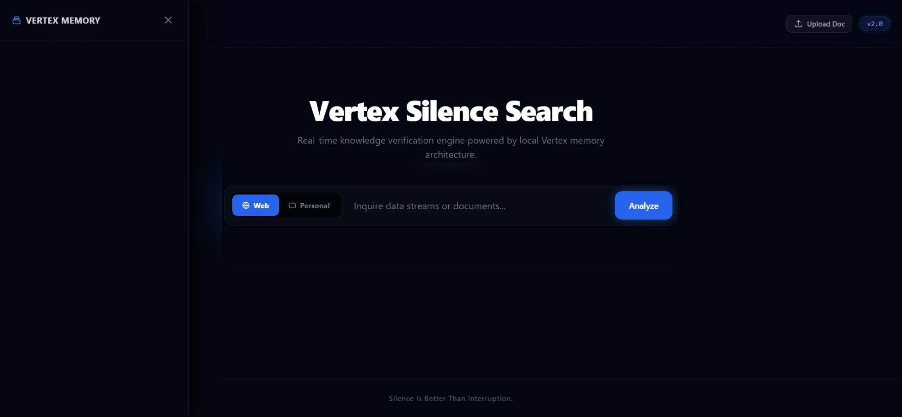 Vertex Silence Search image 3