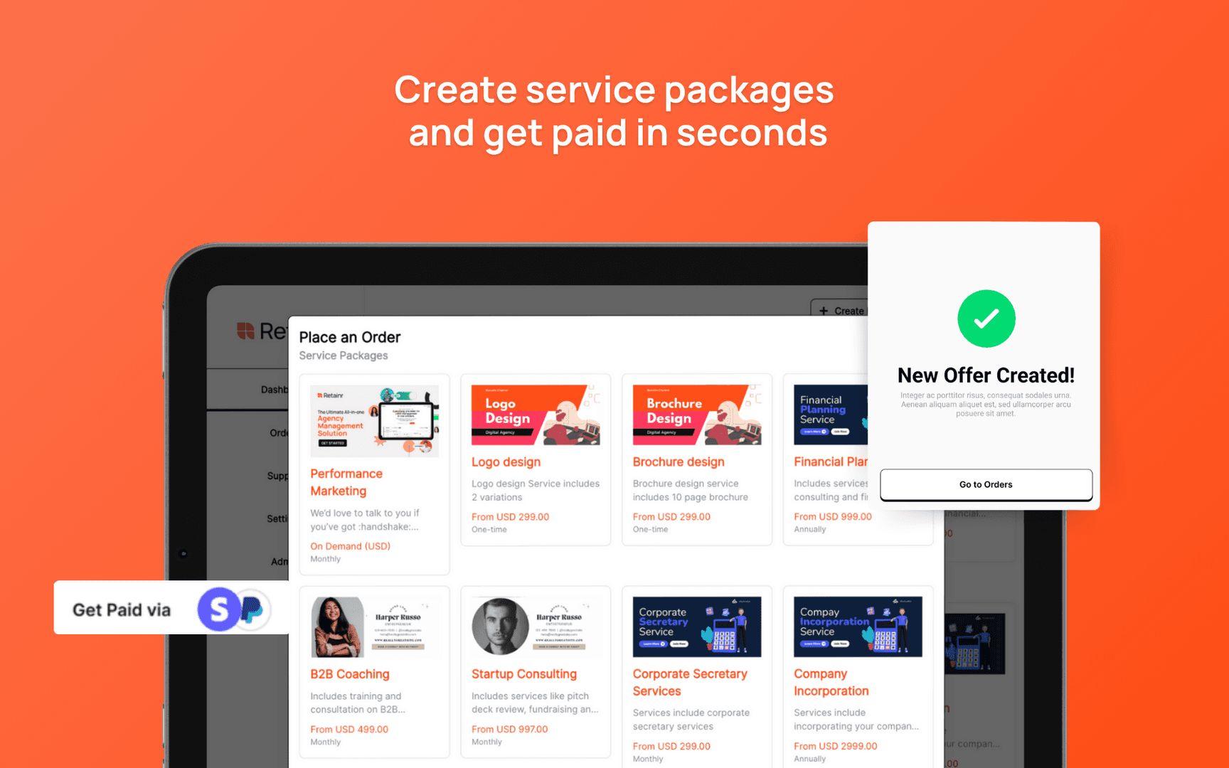 Retainr.io | Productize Freelance Services image 4