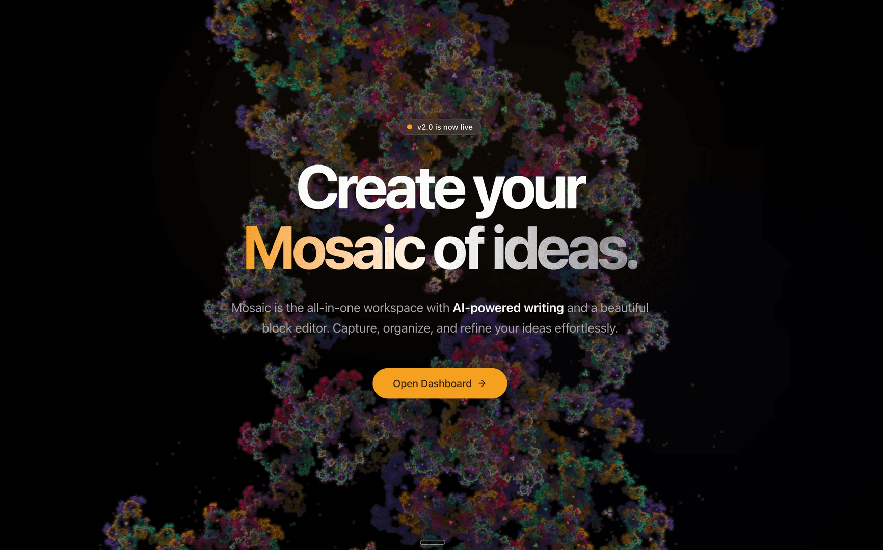 Mosaic - AI-Powered Notes Workspace image 1