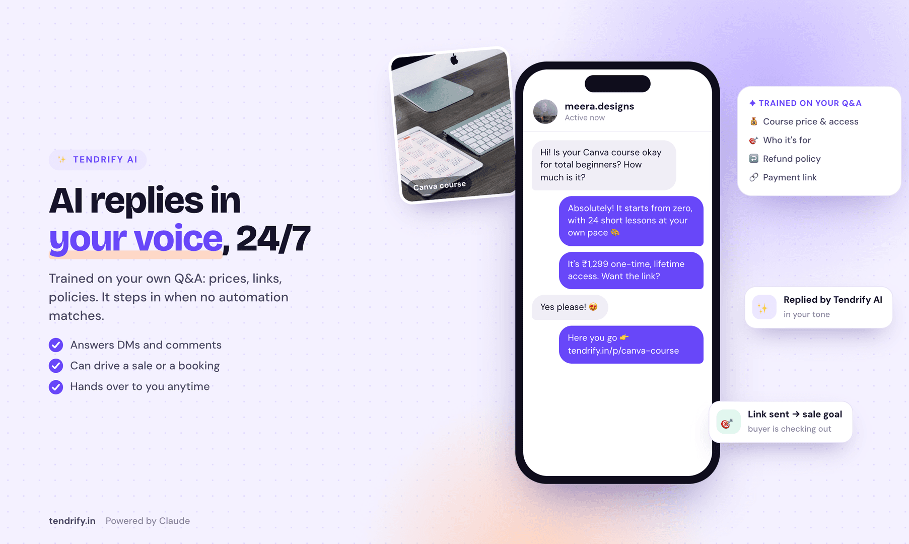 Tendrify | IG & FB Automations image 4