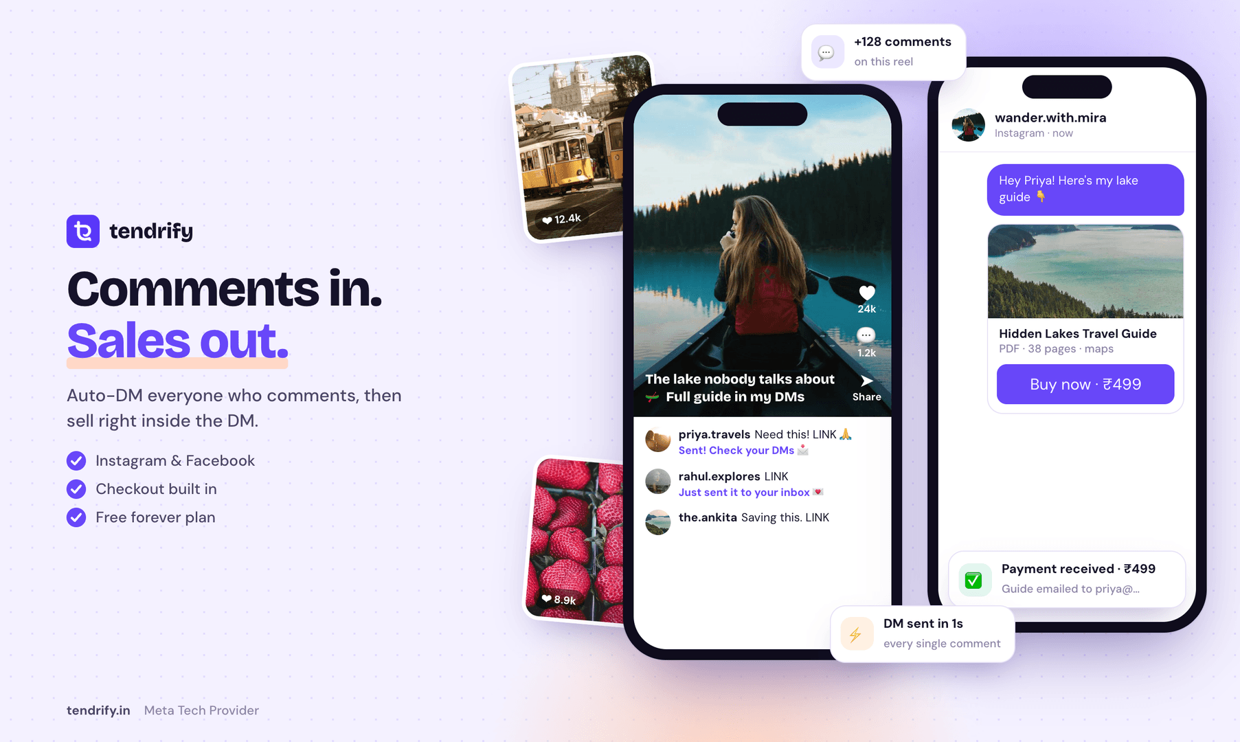 Tendrify | IG & FB Automations image 2