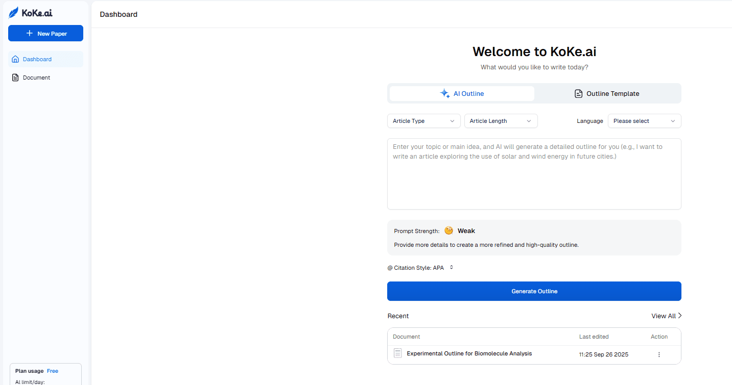 Koke AI: AI Citation Generator | Peerlist