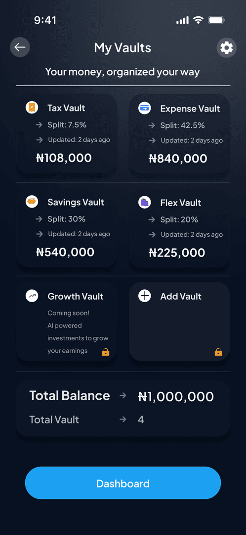 VaultSplit - Your AI CFO image 4