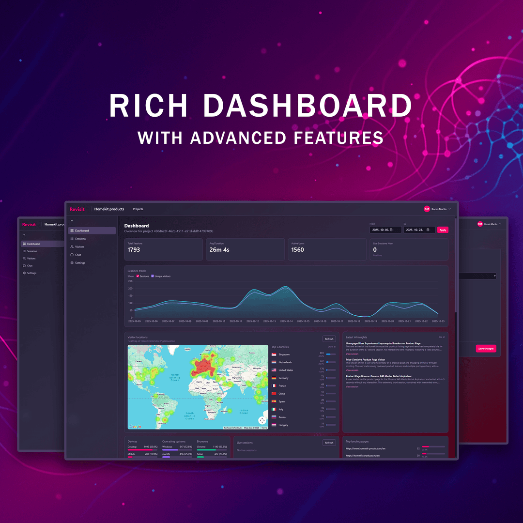 Revisit - Session Recording & Analytics image 3