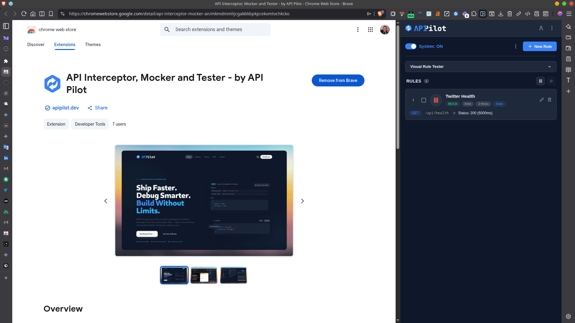 API Pilot - API Interceptor, Mocker & Tester image 3
