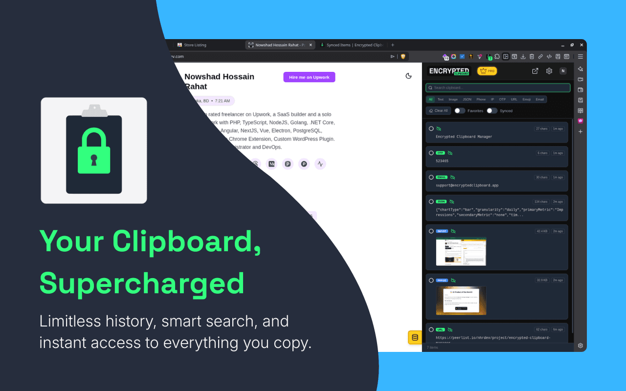 Encrypted Clipboard Manager image 1