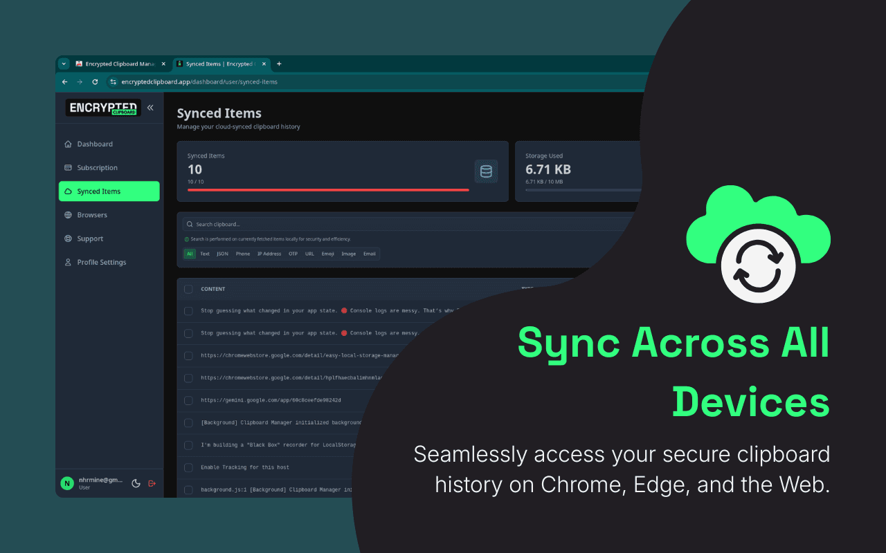Encrypted Clipboard Manager image 2