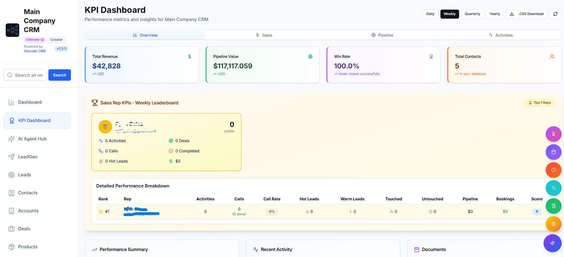 Galcode AI CRM image 4