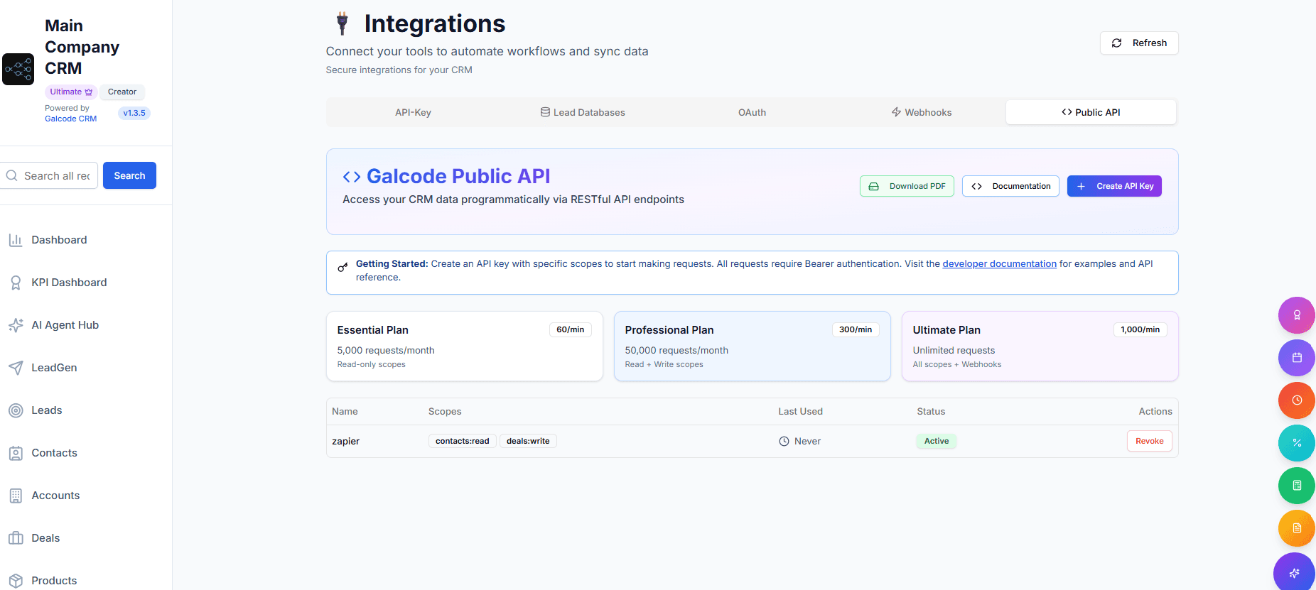 Galcode AI CRM image 3